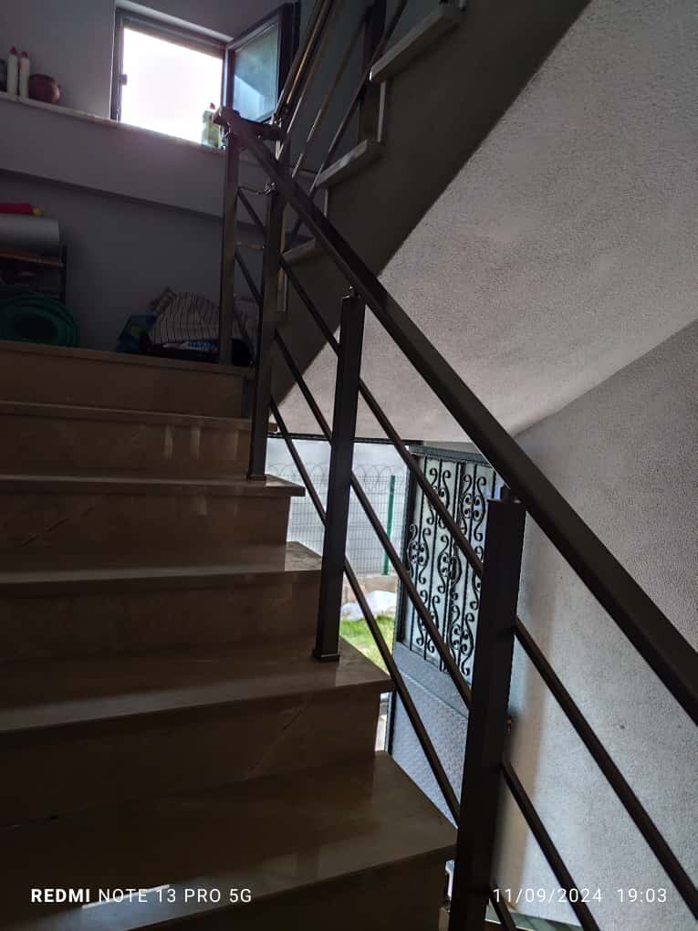 KÜPEŞTE alüminyum bronz merdiven küpeşte